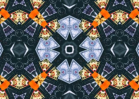 Pattern Abstract Fractal background Stock Illustration