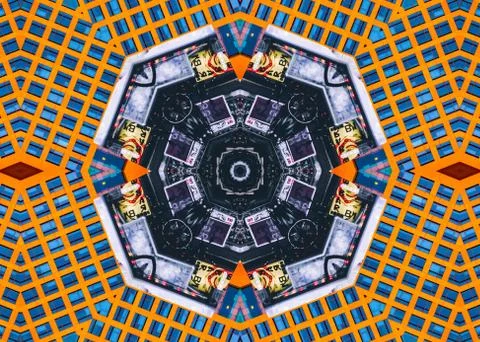 Pattern Abstract Fractal background Stock Illustration