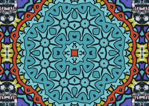 Pattern Abstract Fractal background Stock Illustration