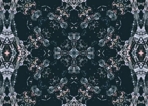 Pattern Abstract Fractal background Stock Illustration