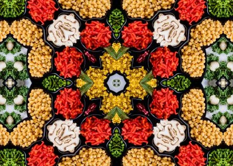 Pattern Abstract Fractal background Stock Illustration