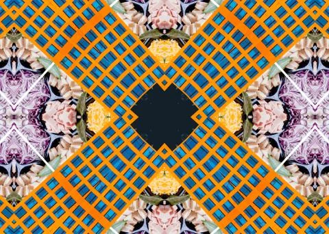 Pattern Abstract Fractal background Stock Illustration