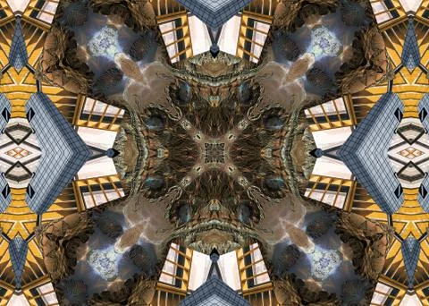 Pattern Abstract Fractal background Stock Photos