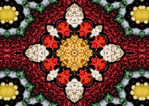 Pattern Abstract Fractal background Foto stock