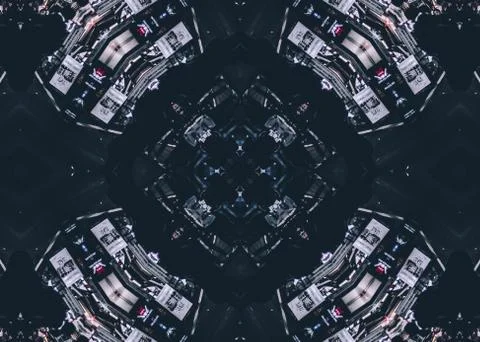 Pattern Abstract Fractal background Stock Photos