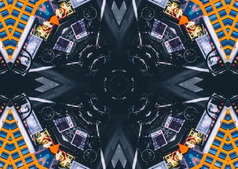 Pattern Abstract Fractal background Stock Photos