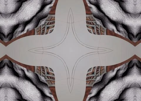 Pattern Abstract Fractal background Foto stock