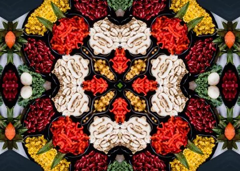 Pattern Abstract Fractal background Stock Photos