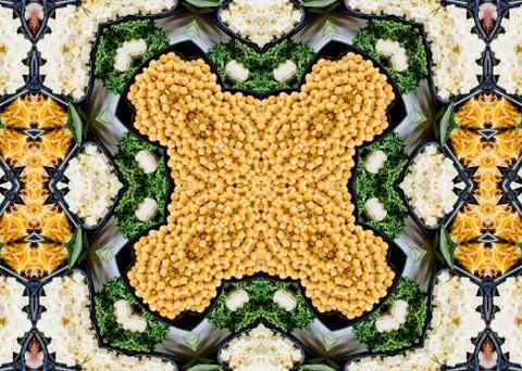 Pattern Abstract Fractal background Foto stock