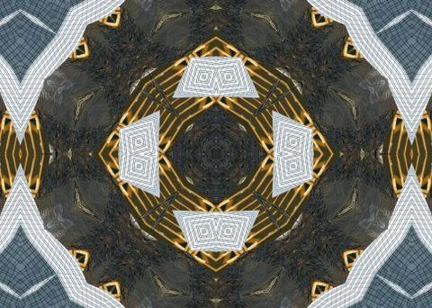 Pattern Abstract Fractal background Foto stock