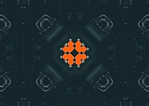 Pattern Abstract Fractal background Foto stock