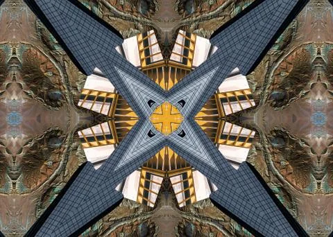 Pattern Abstract Fractal background Stock Photos