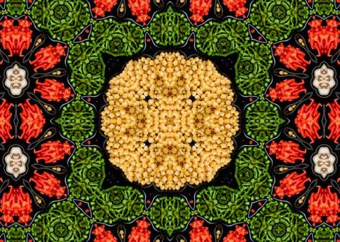 Pattern Abstract Fractal background Foto stock