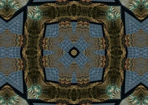 Pattern Abstract Fractal background Foto stock