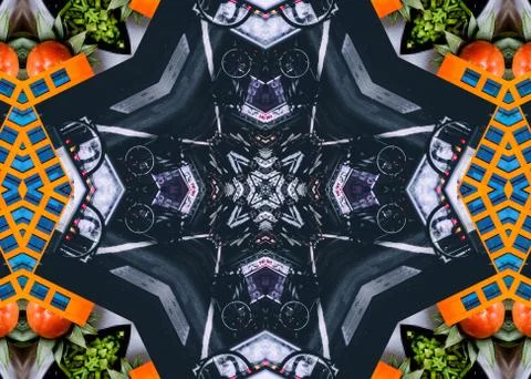 Pattern Abstract Fractal background Stock Photos