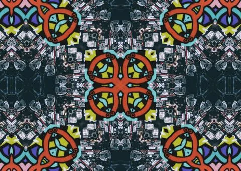 Pattern Abstract Fractal background Stock Photos