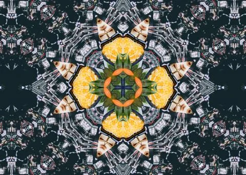 Pattern Abstract Fractal background Stock Photos