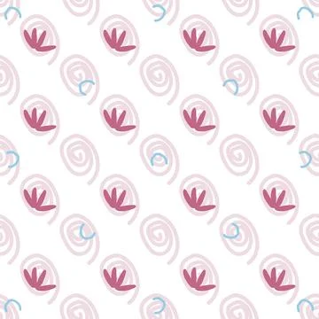 Pattern of abstract geometric shapes spring colors 스톡 일러스트