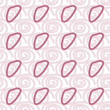 Pattern of abstract geometric shapes spring colors Stock Illustration