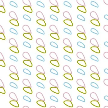 Pattern of abstract geometric shapes spring colors 스톡 일러스트