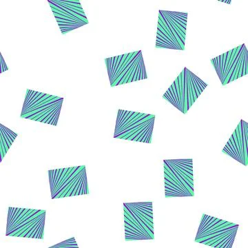 Pattern Abstract geometric sunburst design with radiating lines Stock Illustration