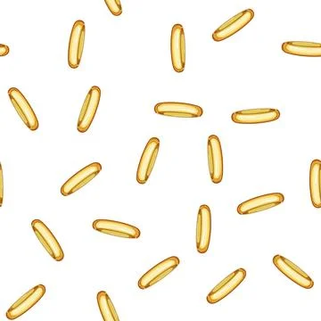 Pattern abstract golden ring cartoon vector Stockillustratie
