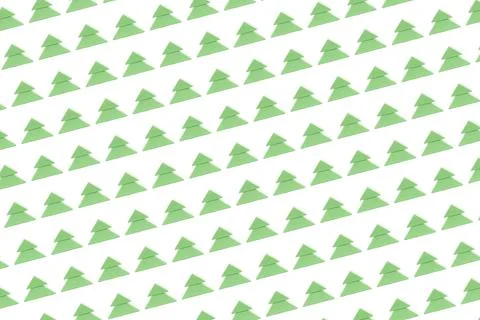 Pattern with an abstract green Christmas tree. Abstract background. 写真素材