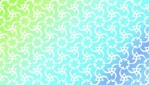 Pattern With Abstract Illusion Triangles. Gradient background. Vector Illustr Illustrazione stock