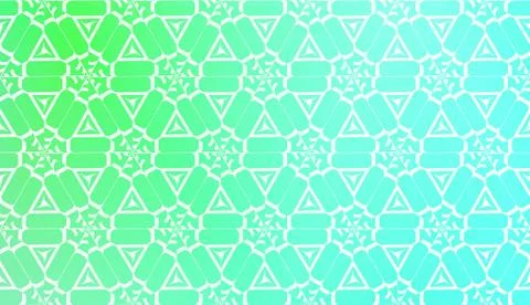 Pattern With Abstract Illusion Triangles. Gradient background. Vector Illustr Illustrazione stock