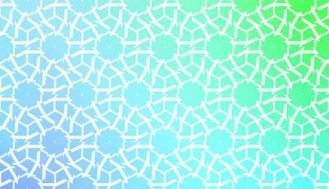 Pattern With Abstract Illusion Triangles. Gradient background. Vector Illustr Stock Illustration