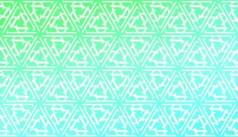 Pattern With Abstract Illusion Triangles. Gradient background. Vector Illustr Illustrazione stock
