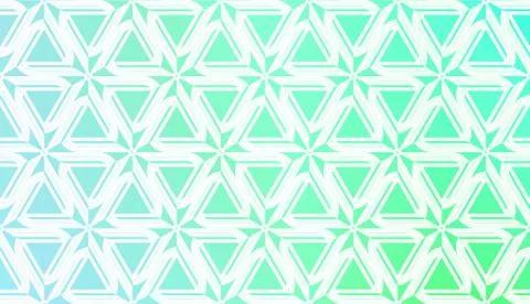 Pattern With Abstract Illusion Triangles. Gradient background. Vector Illustr Stock Illustration
