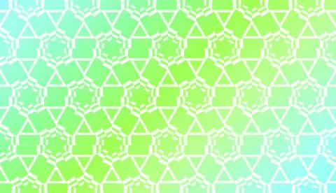 Pattern With Abstract Illusion Triangles. Gradient background. Vector Illustr Stock Illustration