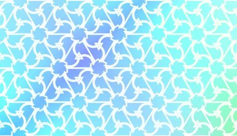 Pattern With Abstract Illusion Triangles. Gradient background. Vector Illustr 库存插图