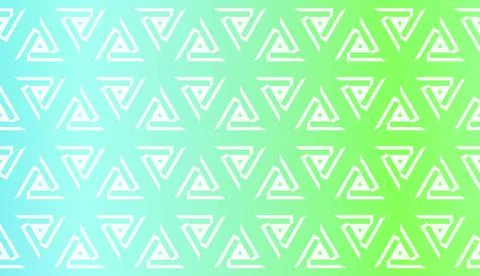 Pattern With Abstract Illusion Triangles. Gradient background. Vector Illustr Illustrazione stock