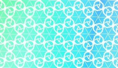 Pattern With Abstract Illusion Triangles. Gradient background. Vector Illustr イラスト素材