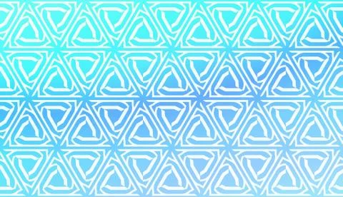 Pattern With Abstract Illusion Triangles. Gradient background. Vector Illustr 스톡 일러스트