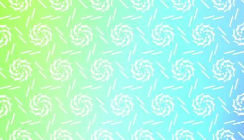 Pattern With Abstract Illusion Triangles. Gradient background. Vector Illustr イラスト素材