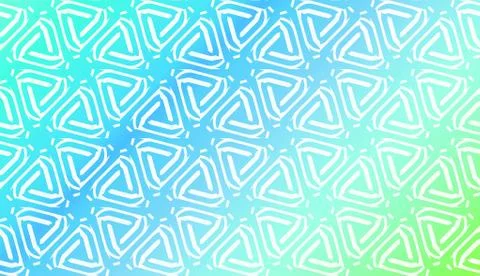 Pattern With Abstract Illusion Triangles. Gradient background. Vector Illustr Illustrazione stock