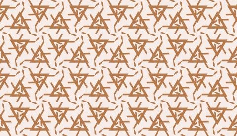 Pattern with abstract illusion triangles. Vector Seamless illustration. For y Illustrazione stock