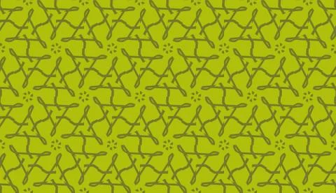 Pattern with abstract illusion triangles. Vector Seamless illustration. For y Stock Illustration