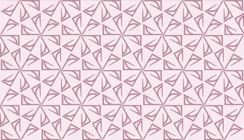 Pattern with abstract illusion triangles. Vector Seamless illustration. For y 库存插图