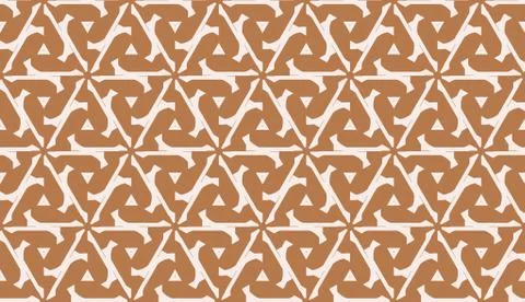 Pattern with abstract illusion triangles. Vector Seamless illustration. For y Stock Illustration