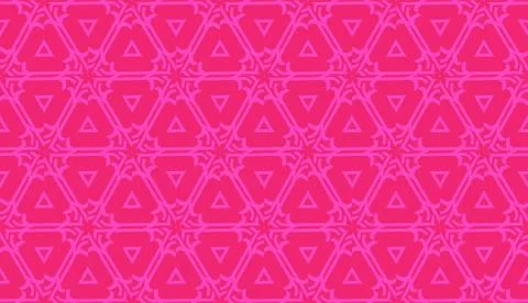 Pattern with abstract illusion triangles. Vector Seamless illustration. For y Stock Illustration