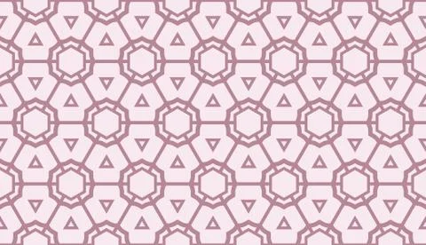 Pattern with abstract illusion triangles. Vector Seamless illustration. For y Illustrazione stock