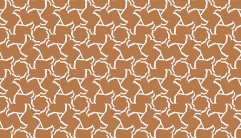 Pattern with abstract illusion triangles. Vector Seamless illustration. For y イラスト素材