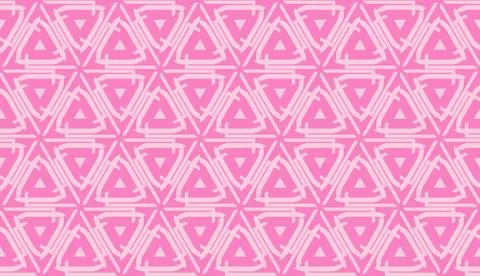 Pattern with abstract illusion triangles. Vector Seamless illustration. For y Illustrazione stock