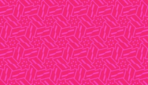 Pattern with abstract illusion triangles. Vector Seamless illustration. For y 스톡 일러스트