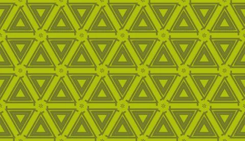 Pattern with abstract illusion triangles. Vector Seamless illustration. For y 스톡 일러스트