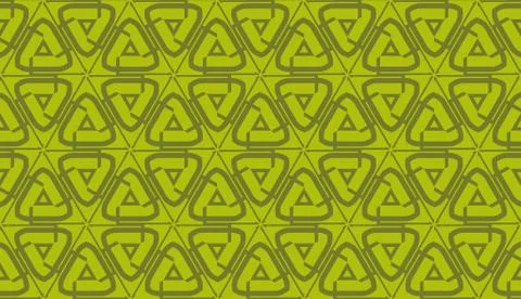 Pattern with abstract illusion triangles. Vector Seamless illustration. For y Illustrazione stock